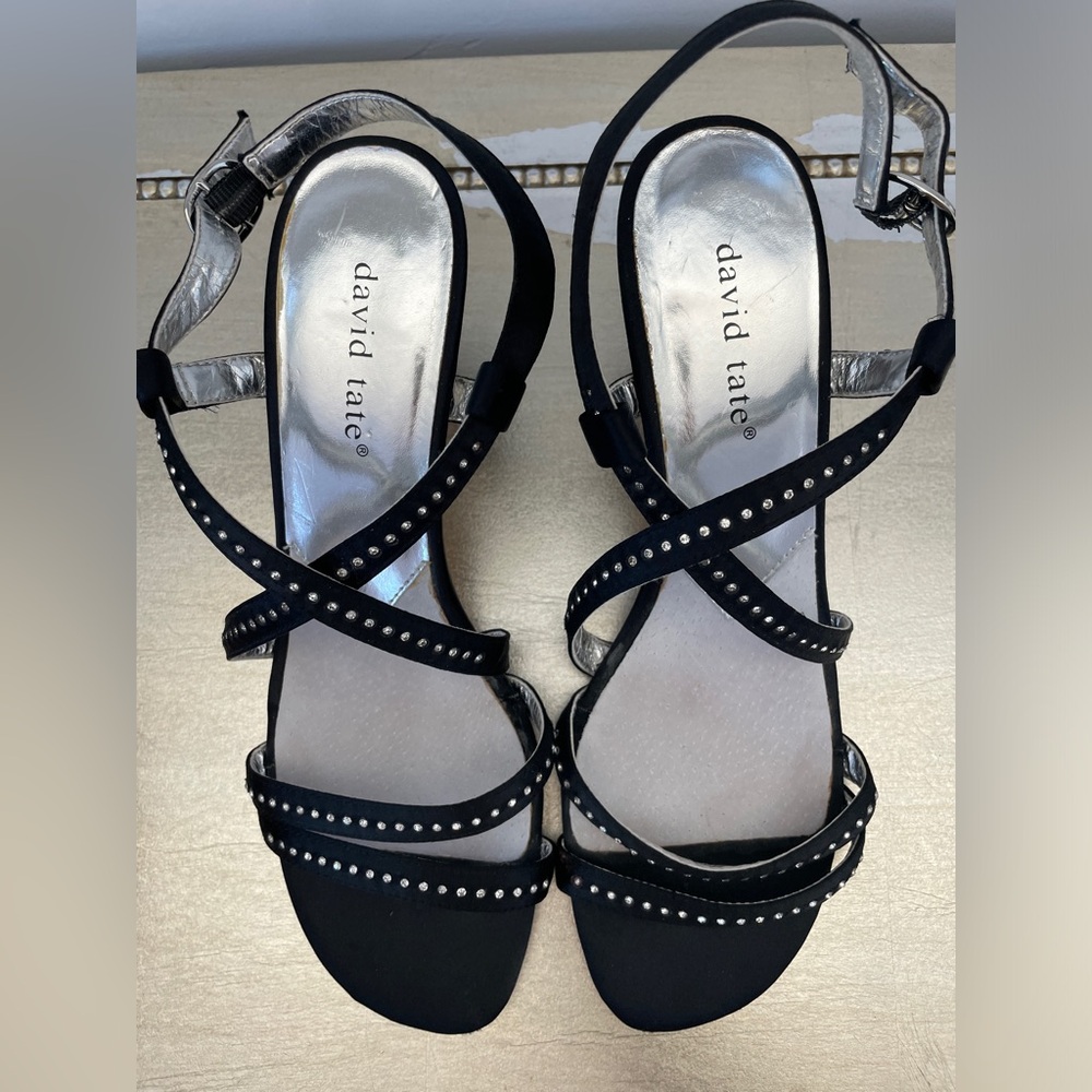 David Tate Rhinestone Heels - Picture 4 of 12
